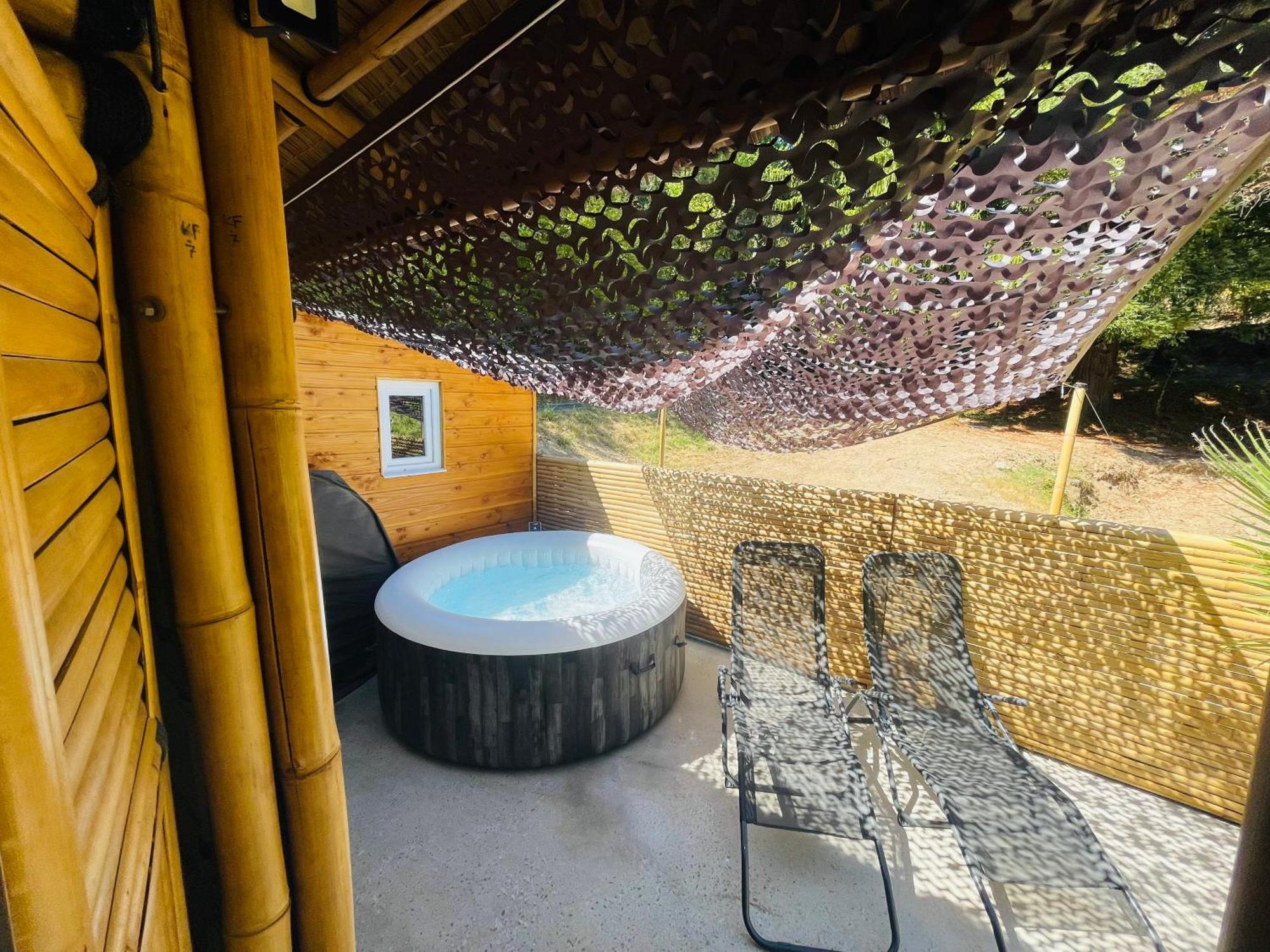 Suite Bambou Bien-Etre A Bali - Le Soleil Des Cevennes Saint-Jean-du-Gard Eksteriør bilde