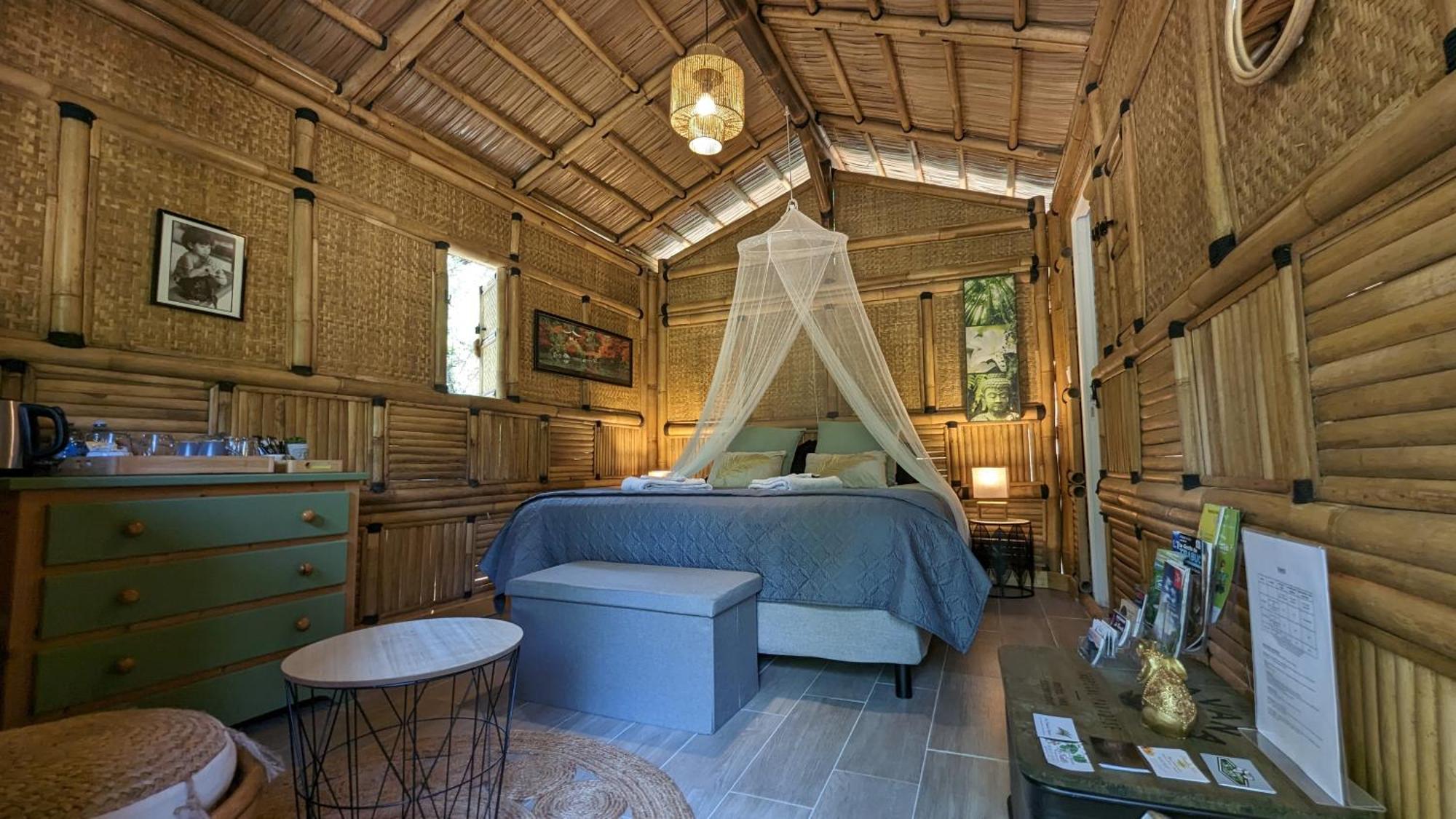 Suite Bambou Bien-Etre A Bali - Le Soleil Des Cevennes Saint-Jean-du-Gard Eksteriør bilde