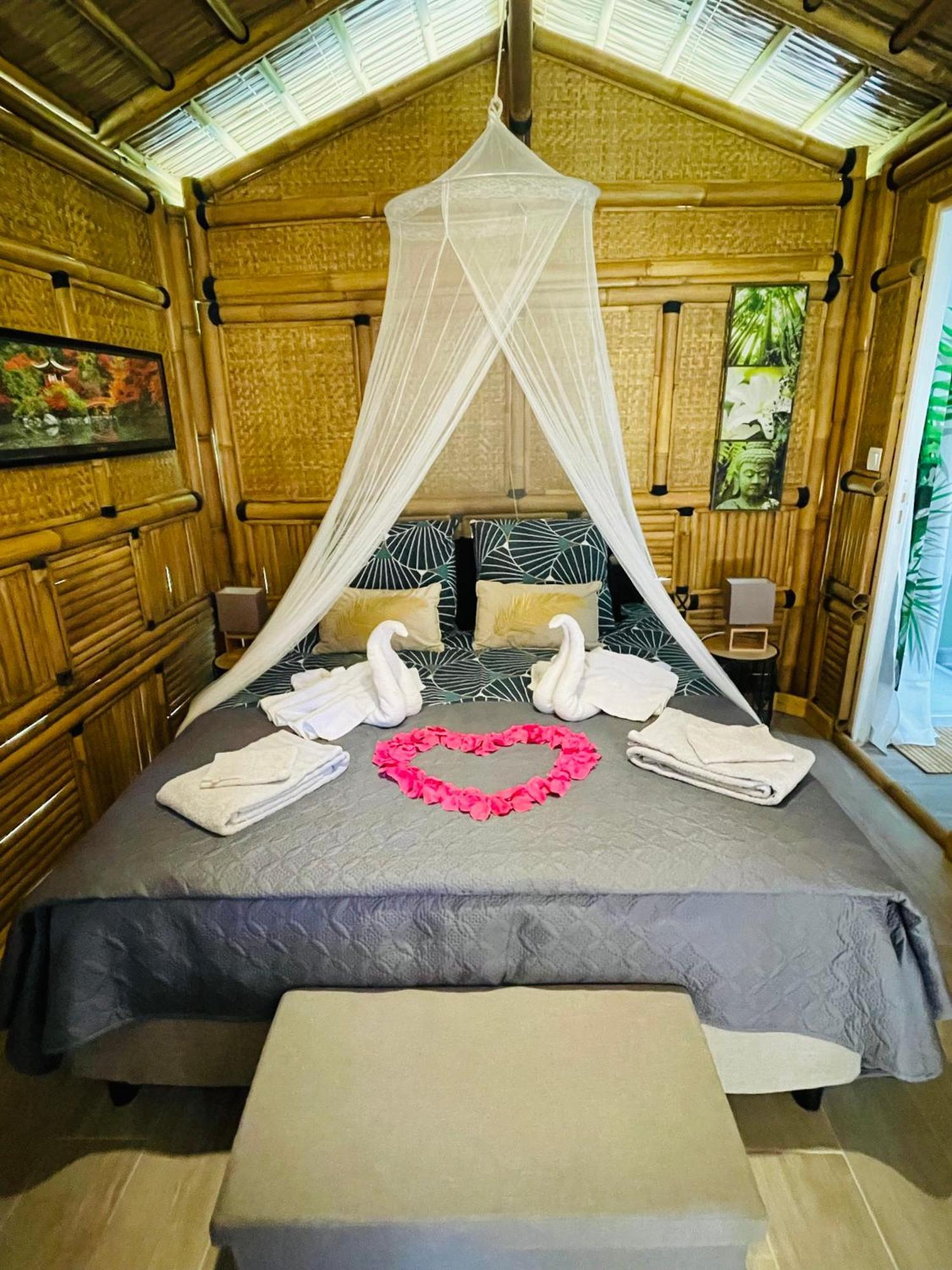 Suite Bambou Bien-Etre A Bali - Le Soleil Des Cevennes Saint-Jean-du-Gard Eksteriør bilde