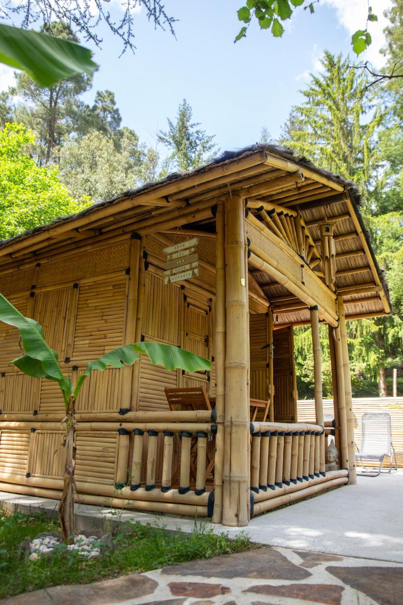 Suite Bambou Bien-Etre A Bali - Le Soleil Des Cevennes Saint-Jean-du-Gard Eksteriør bilde